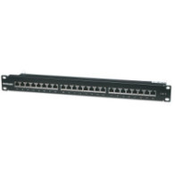 Patch panel 24 ftp C6 czarny