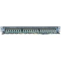 Patch panel 24 ftp C6 czarny