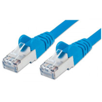 Patchcord Cat5e FTP 3M 100% Cu niebieski