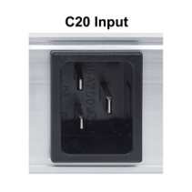 Listwa zasilająca 19" 1U, 8x C19, kabel odł. 2m C19-in/Schuko-out