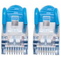 Patchcord Cat5e FTP 3M 100% Cu niebieski