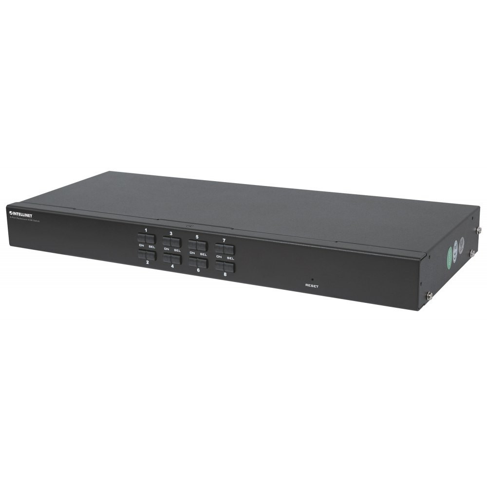 Intellinet 506441 Przełącznik KVM 8x1 VGA/USB/PS2 OSD