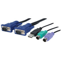 Intellinet 506496 Przełącznik KVM 16x1 VGA/USB/PS2 OSD
