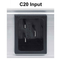 Listwa zasilająca 19" 1U, 8x C13, kabel odł. 2m C19-in/Schuko-out, włącznik