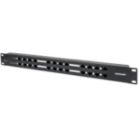 Patch panel/zasilacz PoE, 24x RJ45 120W, 1U, Cat5e