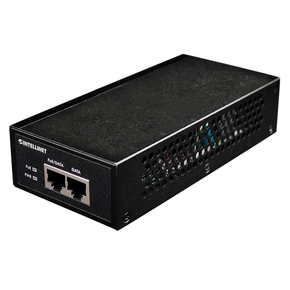 Zasilacz PoE+ Gigabit, 1x RJ45 30W