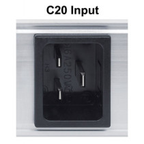 Listwa zarządzalna po IP 19" 1U, 8x C13, kabel odł. 2m C19-in/C20-out