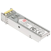 Moduł SFP 1G, LC Duplex SM, 80km, 1000Base-LX, 1550nm, miniGBIC, DDM, MSA