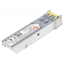 Moduł SFP 1G, LC Duplex SM, 80km, 1000Base-LX, 1550nm, miniGBIC, DDM, MSA