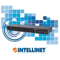 Listwa zarządzalna po IP 19" 1U, 8x C13, kabel odł. 2m C19-in/C20-out