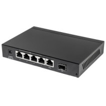 Switch giga 5PORT poe+ 1SFP