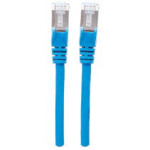 Patchcord Cat6  SFTP 10M 100% Cu niebieski