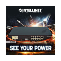 Switch giga 8X POE+2X upl lcd