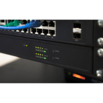 Switch zarządzalny AV 8x RJ45 Gigabit PoE+ 255W, 2x SFP