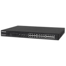Switch zarządzalny 24x RJ45 Gigabit PoE+ 430W, 4x SFP