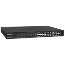 Switch zarządzalny 24x RJ45 Gigabit PoE+ 430W, 4x SFP