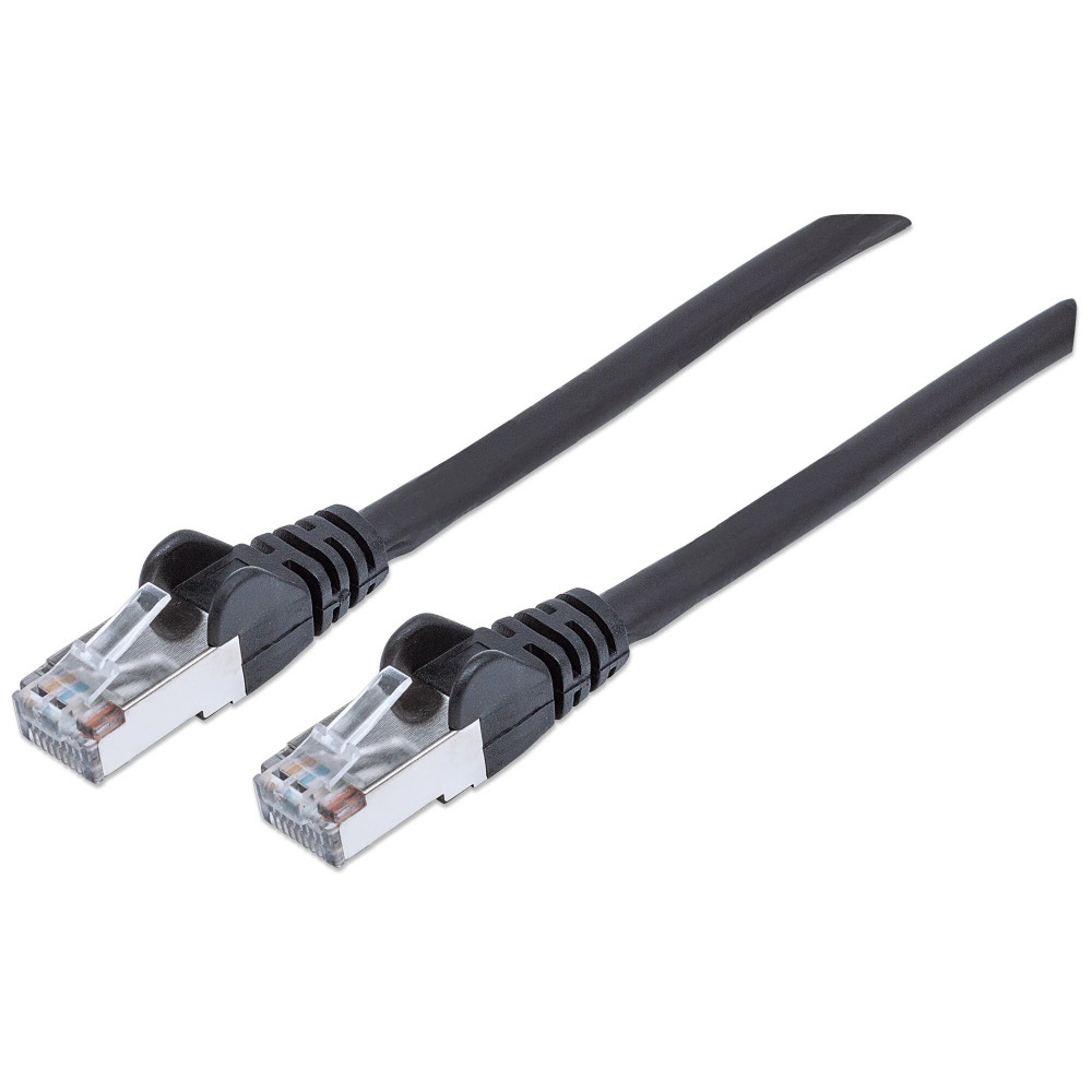 Patchcord Cat6 SFTP 2m 100% CU czarny