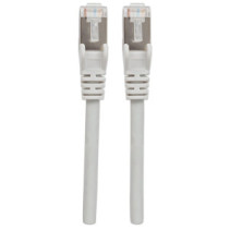 Patchcord Cat6a SFTP 20M 100% Cu szary