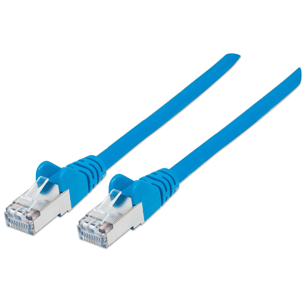 Patchcord Cat6a/Cat7 SFTP 5M niebieski