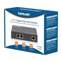 Extender Ultra PoE Gigabit, 2x RJ45 60W, do 200m