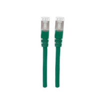 Patchcord Cat6a SFTP 1M 100% Cu zielony