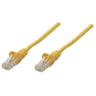 Patchcord Cat6 UTP 7,5M żółty