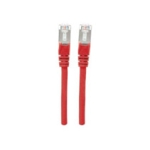 Patchcord Cat6a SFTP 1M 100% Cu czerwony