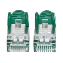 Patchcord Cat6a SFTP 2M 100% Cu zielony