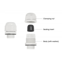 Extender zewnętrzny RJ45 PoE+ IP67 do 1000m, zestaw 2 szt