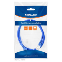 Patchcord Cat6 SFTP 0,5m 100% CU LSZH niebieski