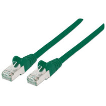 Patchcord Cat7 SFTP 1m 100% CU LSZH zielony