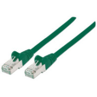 Patchcord Cat7 SFTP 1m 100% CU LSZH zielony