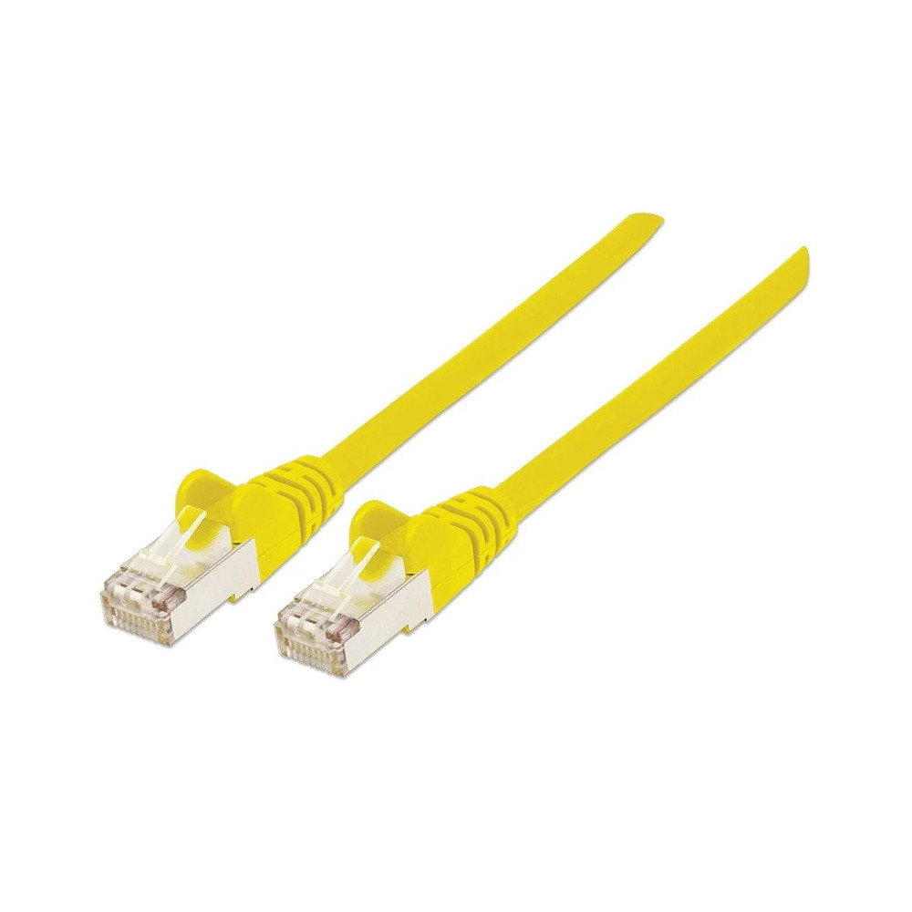 Patchcord Cat7 SFTP 1,5m 100% CU LSZH żółty