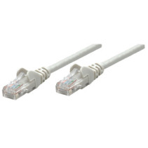 Patchcord Cat6 UTP 0,25m 100% CU szary