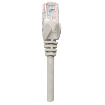 Patchcord Cat6 UTP 0,25m 100% CU szary