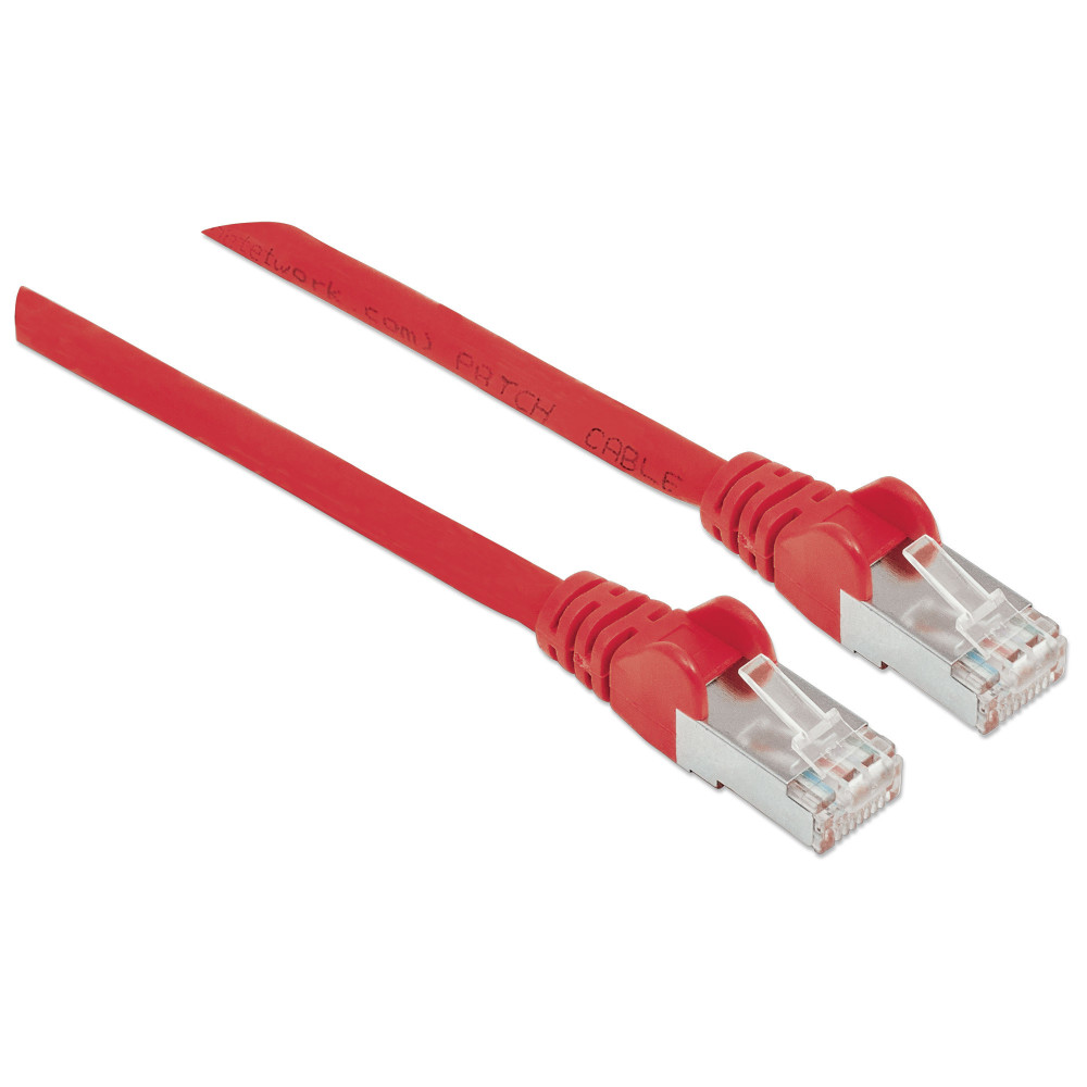 Patchcord Cat5e SFTP 5m CCA czerwony