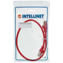 Patchcord Cat5e SFTP 5m CCA czerwony