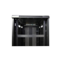 Panel maskujący 1U do szaf rack 19, metalowy, czarny