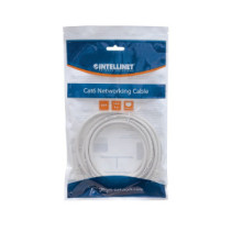 Patchcord Cat5e UTP 10M 100% Cu biały