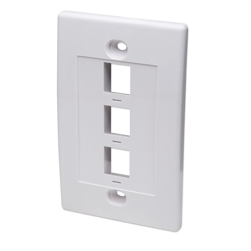 Panel przedni na 3 moduły Keystone, na puszkę natynkową