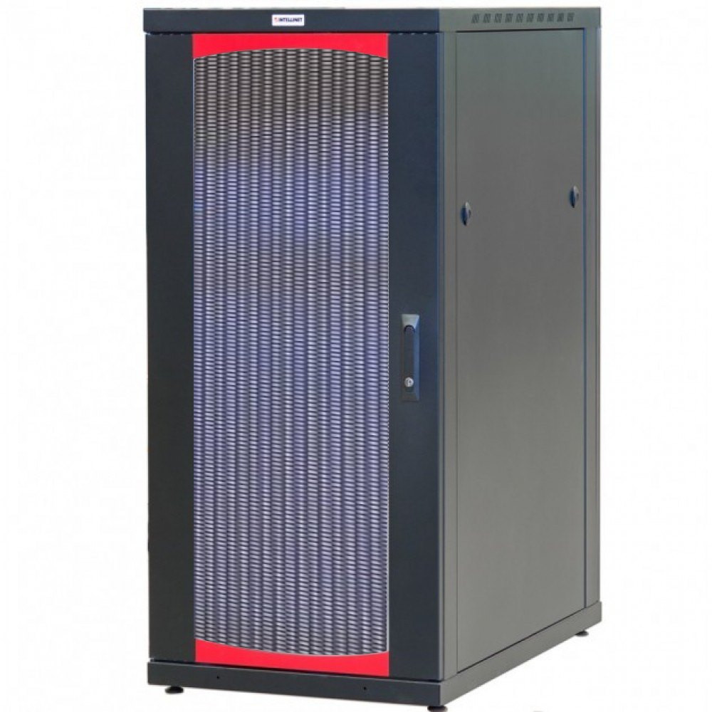 Szafa stojąca rack 19 20U 600x1000 drzwi perforowane