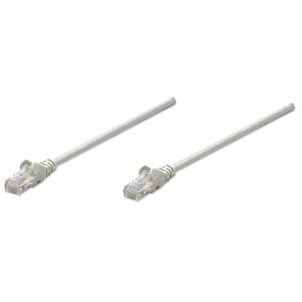 Patchcord Cat6a UTP 0,5M 100% Cu szary