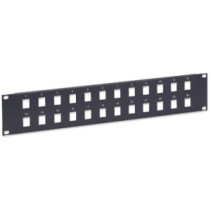 Patch panel 24P keyst 2U