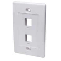 Panel przedni na 2 moduły Keystone, na puszkę natynkową