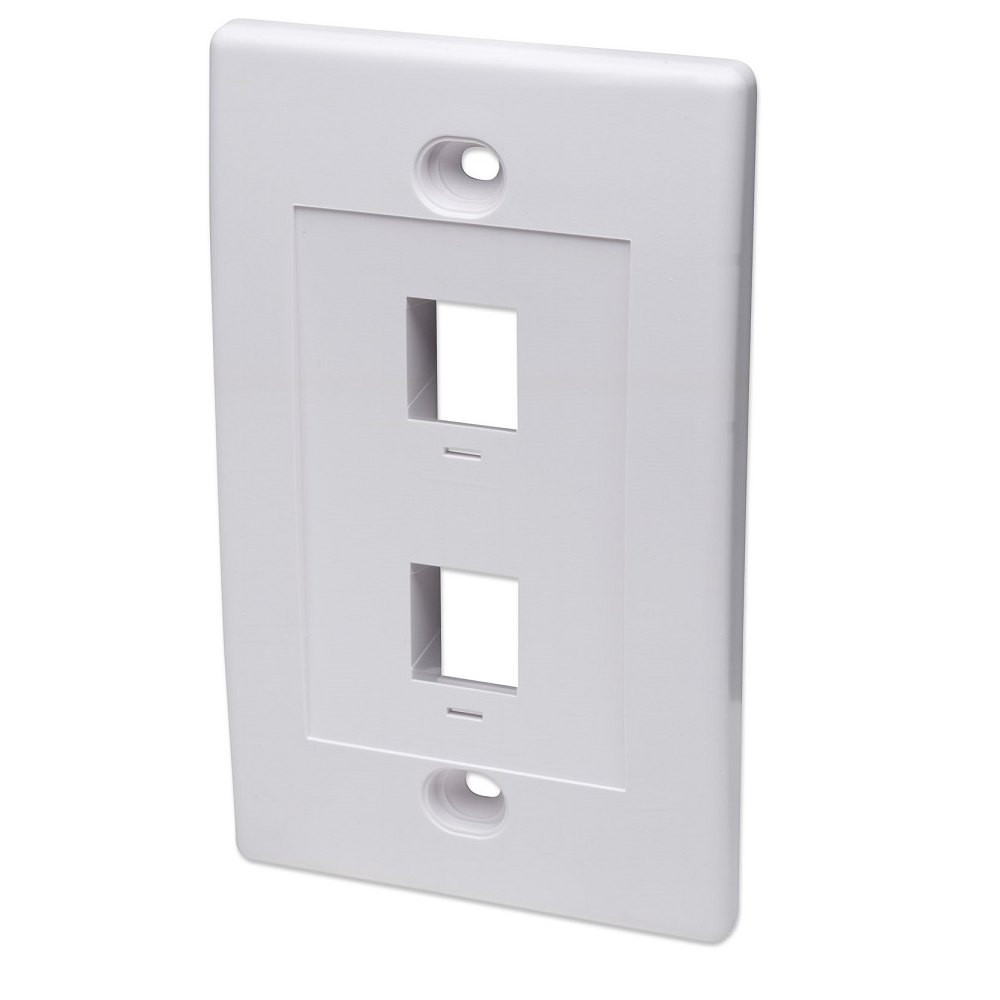 Panel przedni na 2 moduły Keystone, na puszkę natynkową