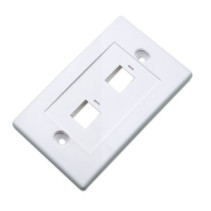 Panel przedni na 2 moduły Keystone, na puszkę natynkową