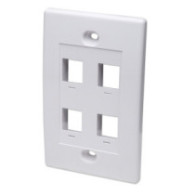 Panel przedni na 4 moduły Keystone, na puszkę natynkową