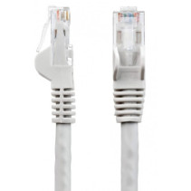 Patchcord Cat6 UTP 0,3m 100% CU szary