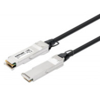 Kabel DAC Twinax QSFP+ 40G, pasywny, MSA, 1m