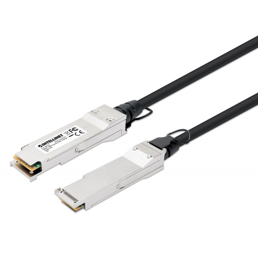Kabel DAC Twinax QSFP+ 40G, pasywny, MSA, 1m
